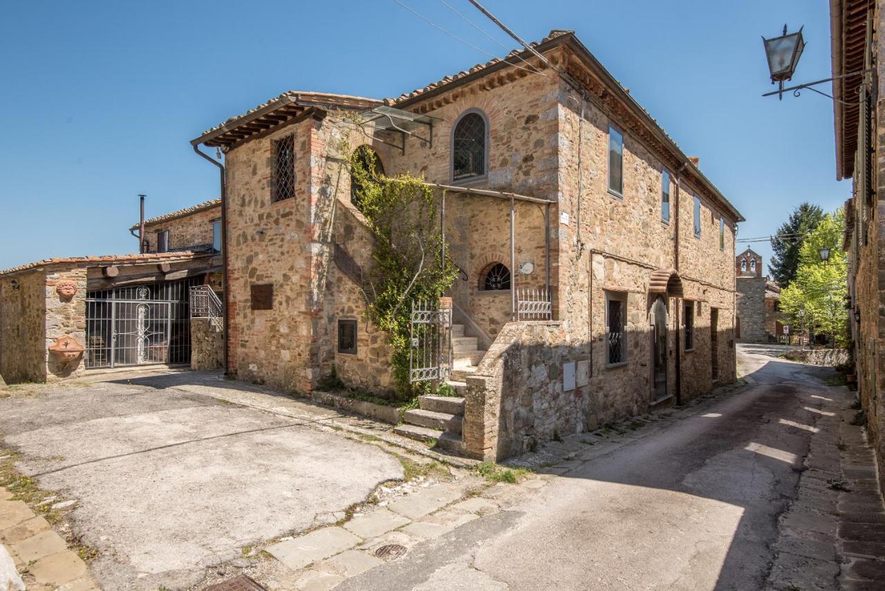 Appartamento Casale Rosennano - Loggia Esterno foto