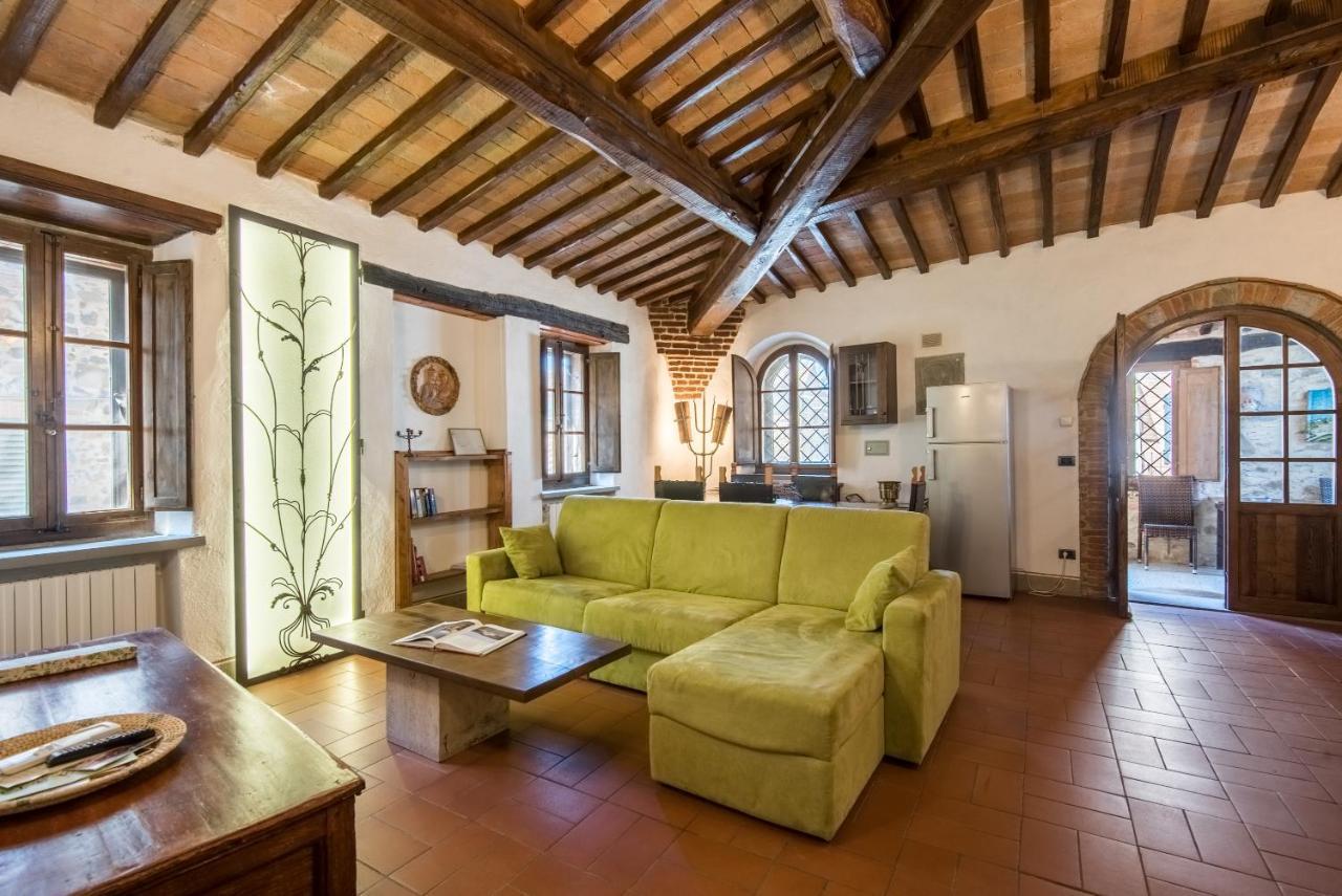 Appartamento Casale Rosennano - Loggia Esterno foto