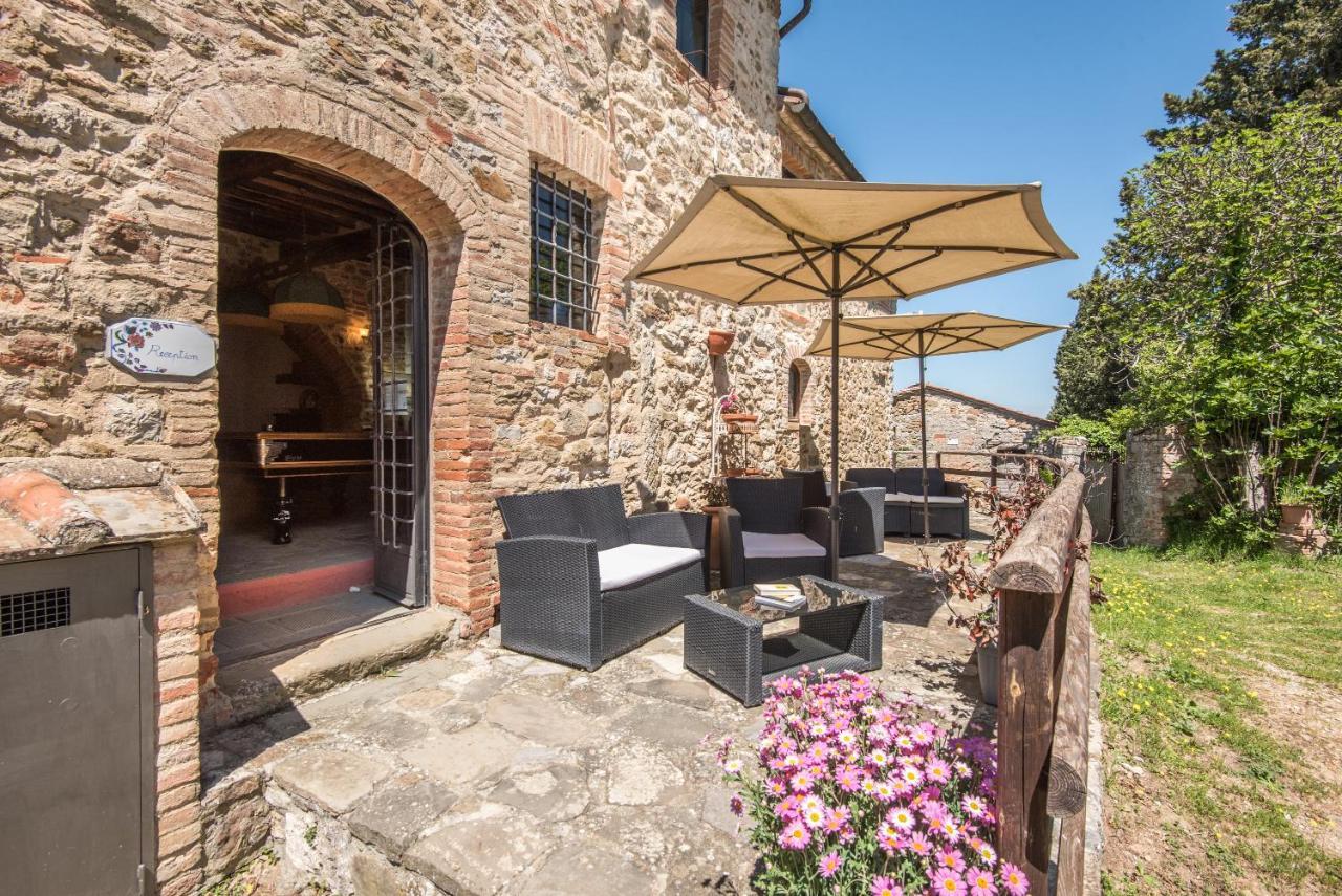Appartamento Casale Rosennano - Loggia Esterno foto