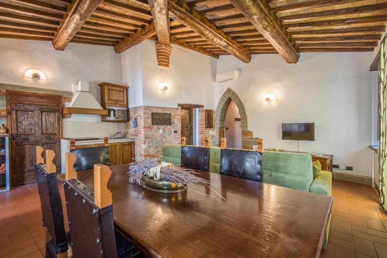 Appartamento Casale Rosennano - Loggia Esterno foto