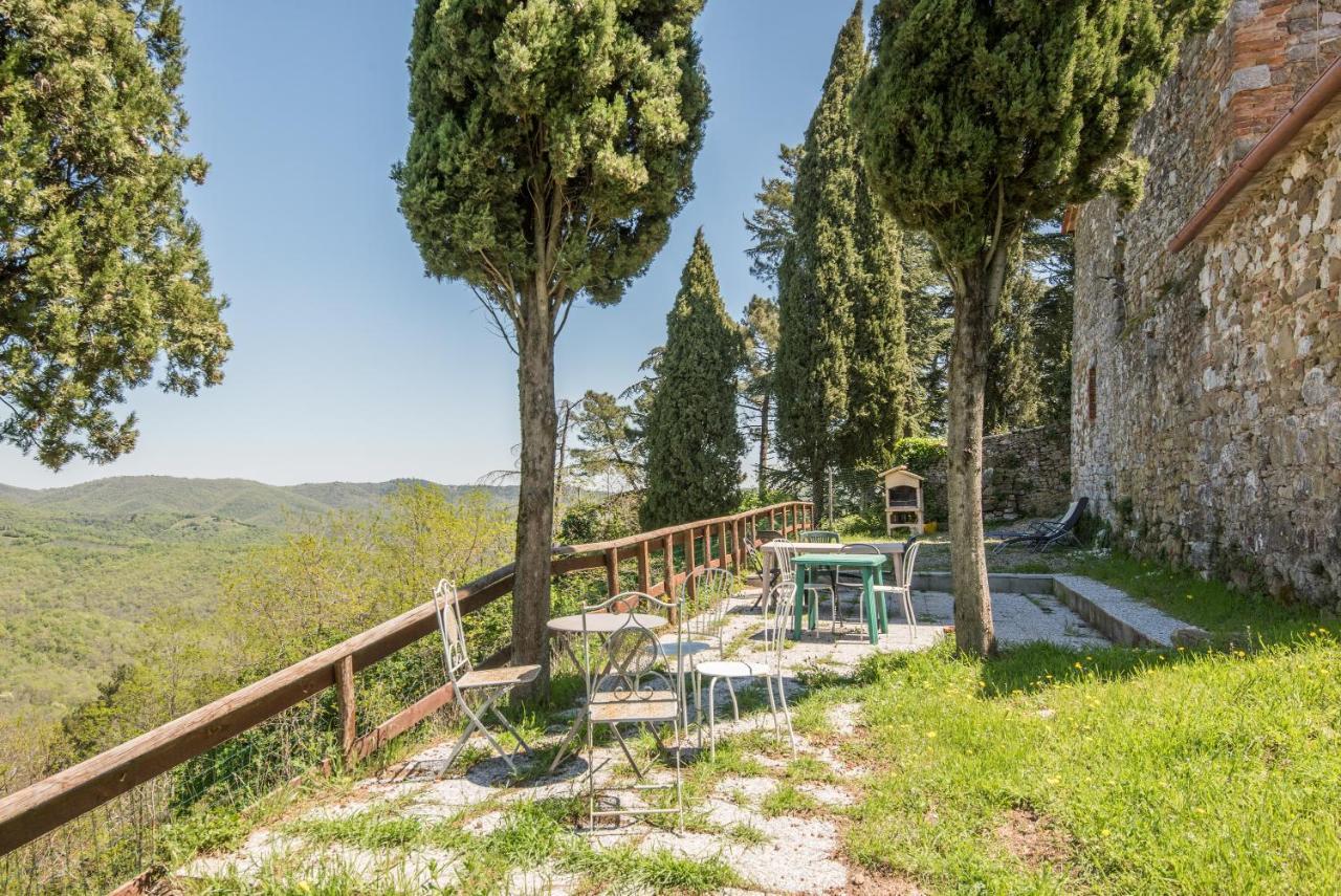 Appartamento Casale Rosennano - Loggia Esterno foto
