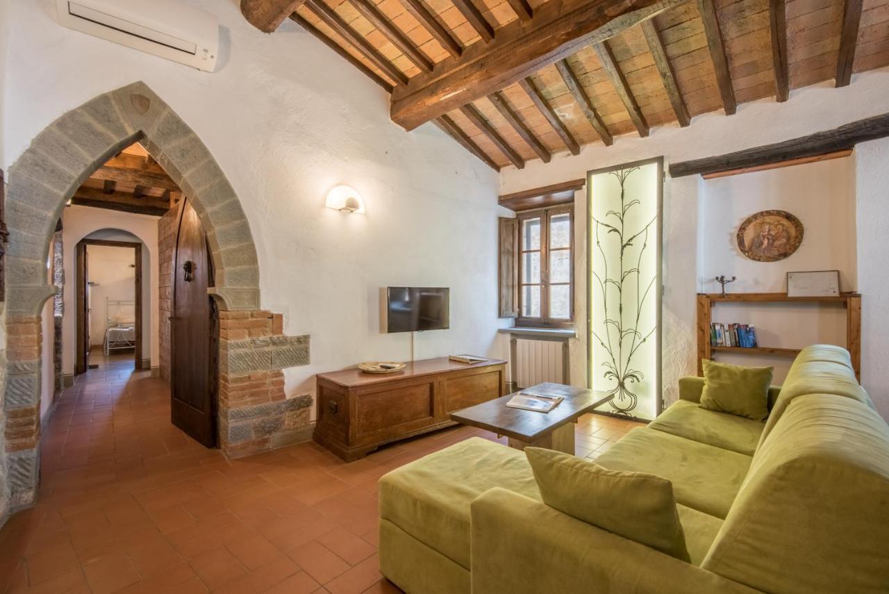Appartamento Casale Rosennano - Loggia Esterno foto